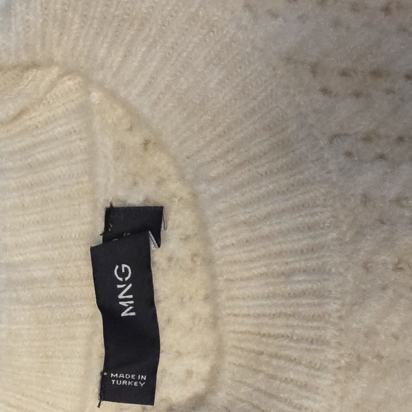 Mango Textured Cream Sweater - Picture 2 of 9